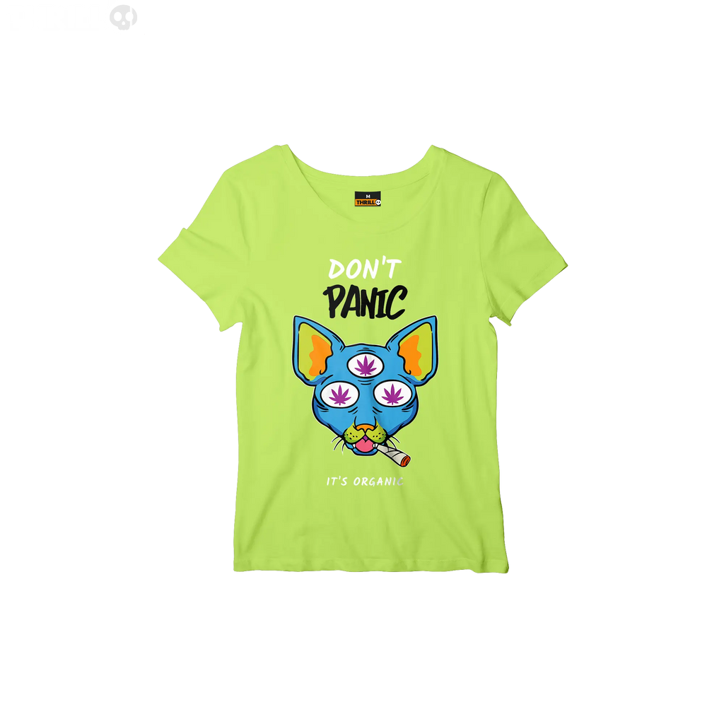 Don't panic its organic Thrill Creative co