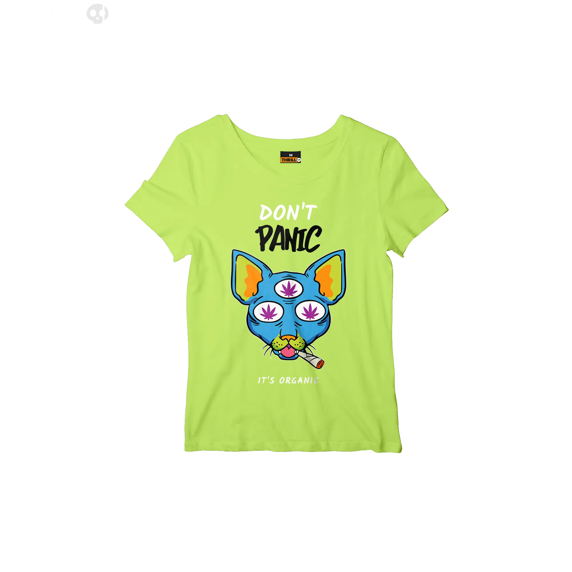 Don't panic its organic Thrill Creative co