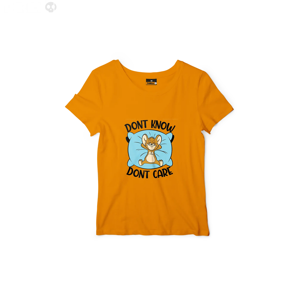 Don't know don't care Thrill Creative co