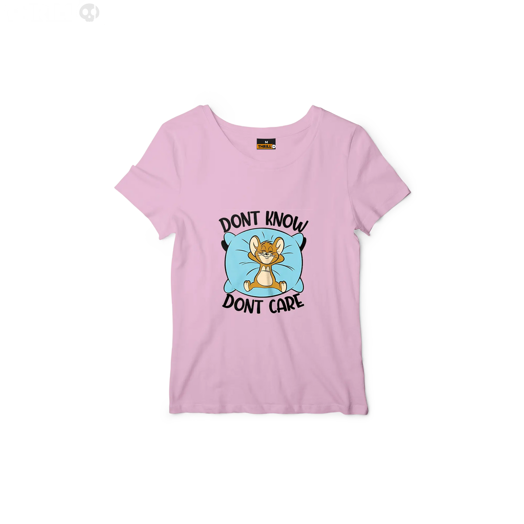 Don't know don't care Thrill Creative co