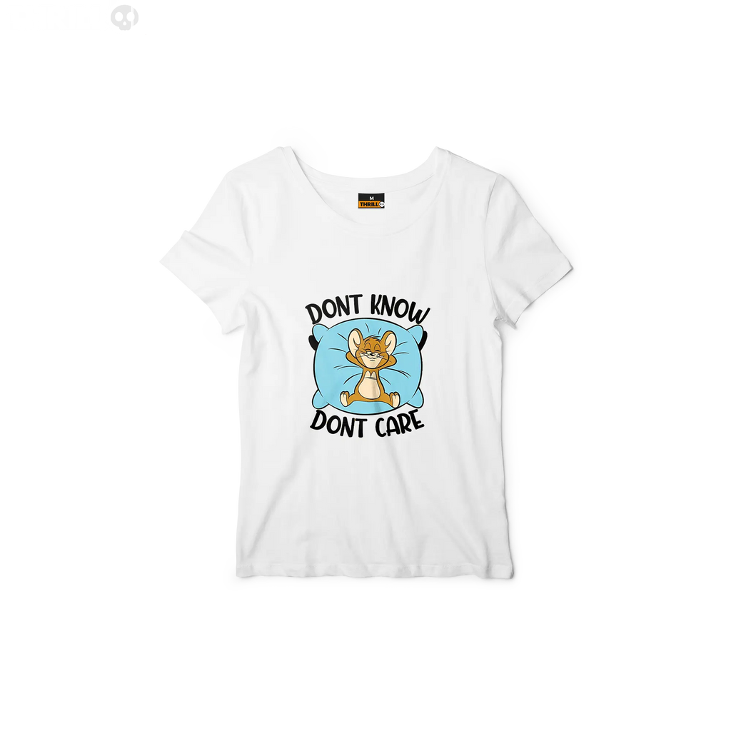 Don't know don't care Thrill Creative co
