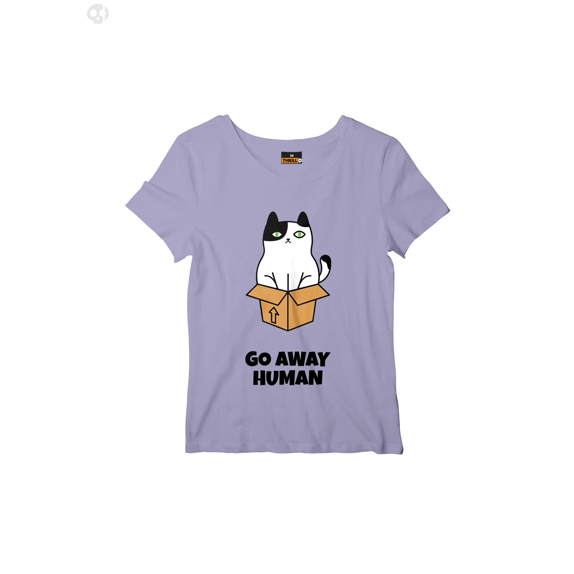 Go away human Thrill Creative co