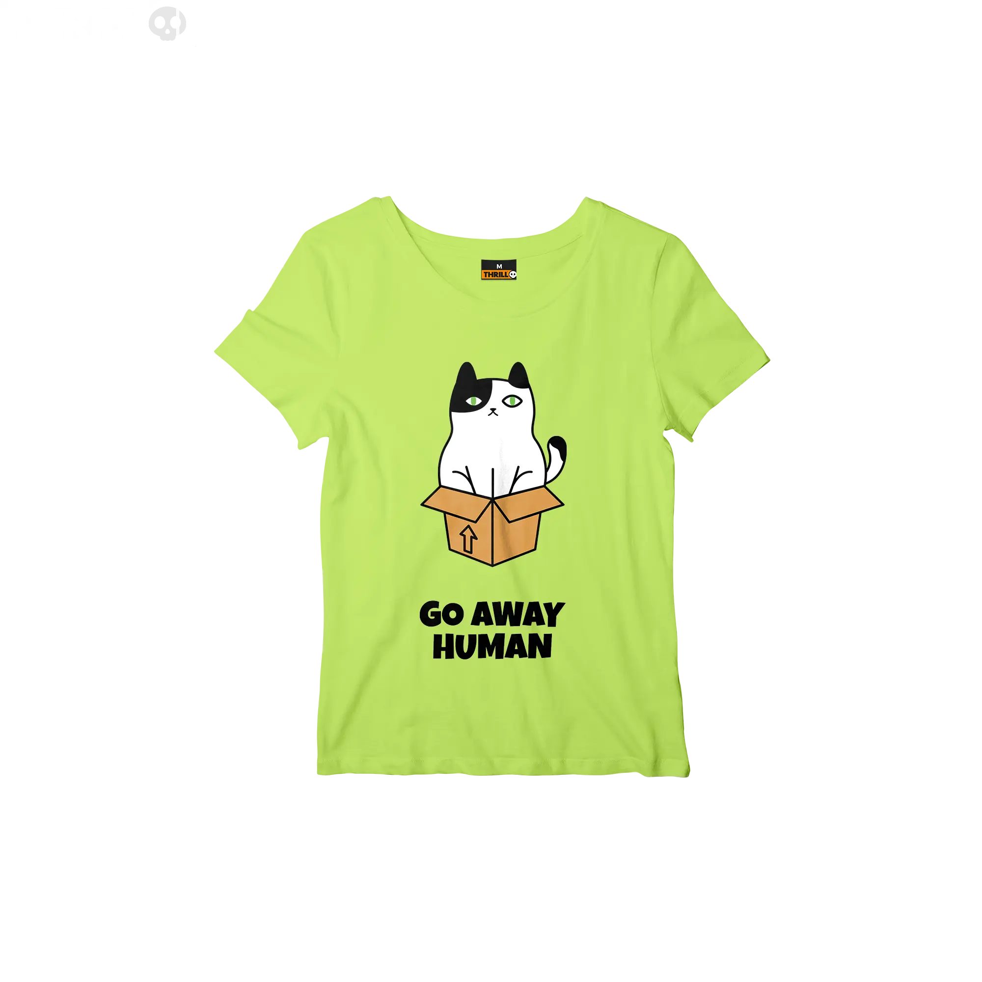 Go away human Thrill Creative co