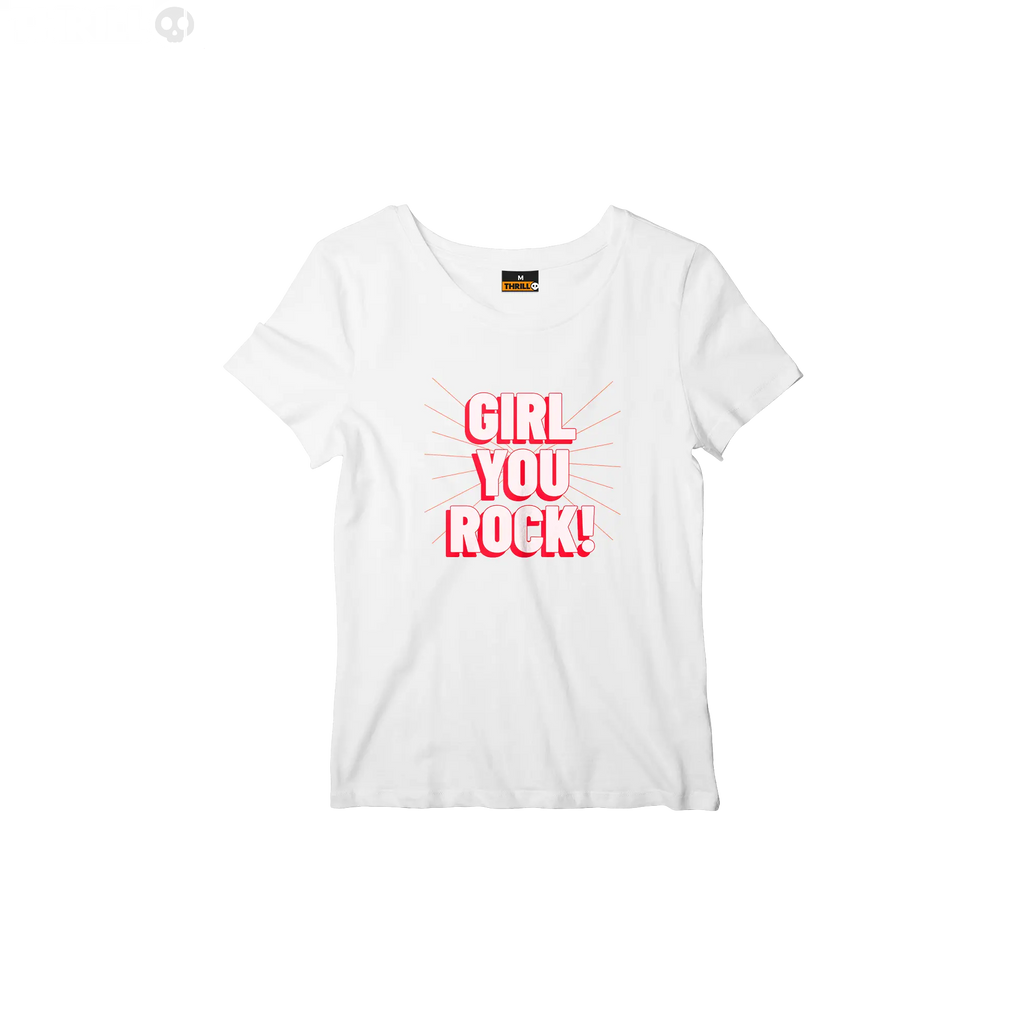 Girl you rock Thrill Creative co
