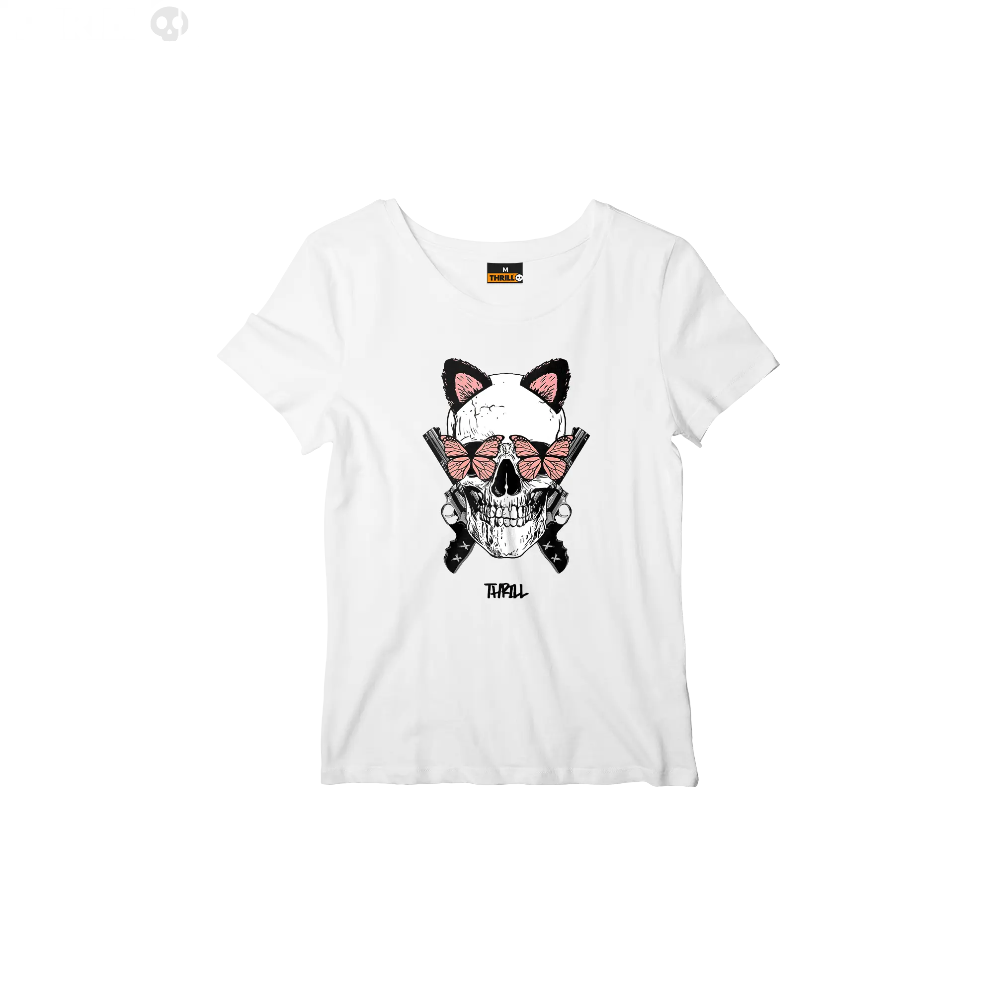 Guns and skulls Thrill Creative co