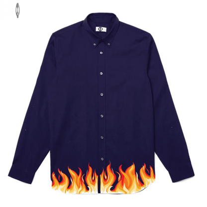 Fire Flow Long-Sleeve Shirt Thrill Creative co