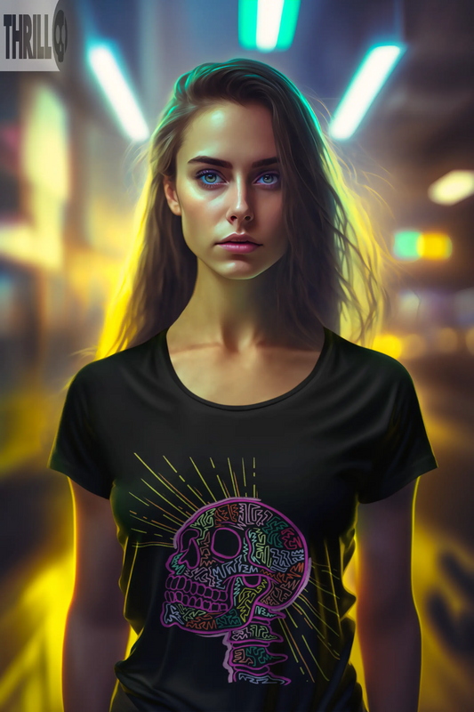 Neon Skull Thrill Creative co