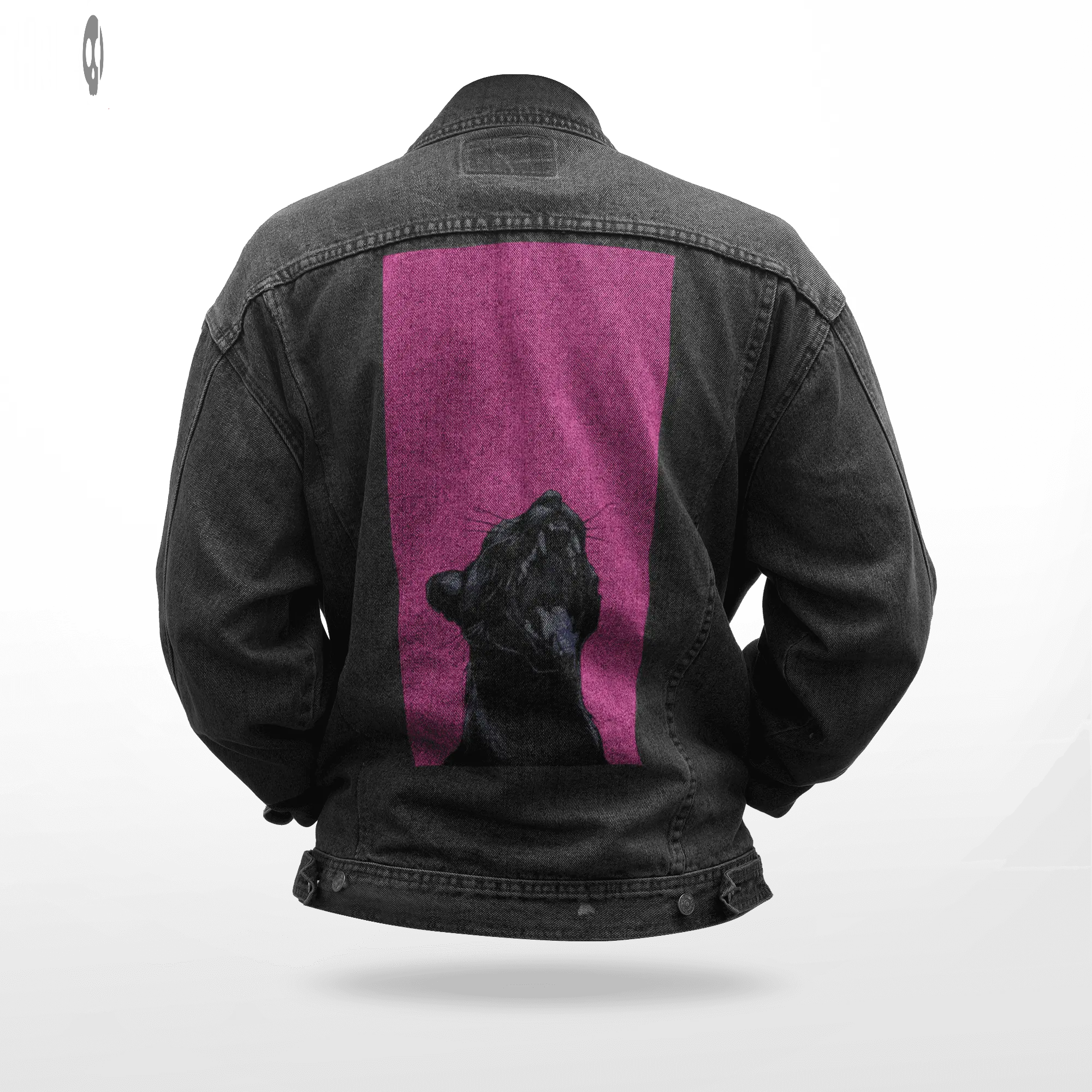 Pink Panther Men Printed Denim Jacket Thrill Clothing Co