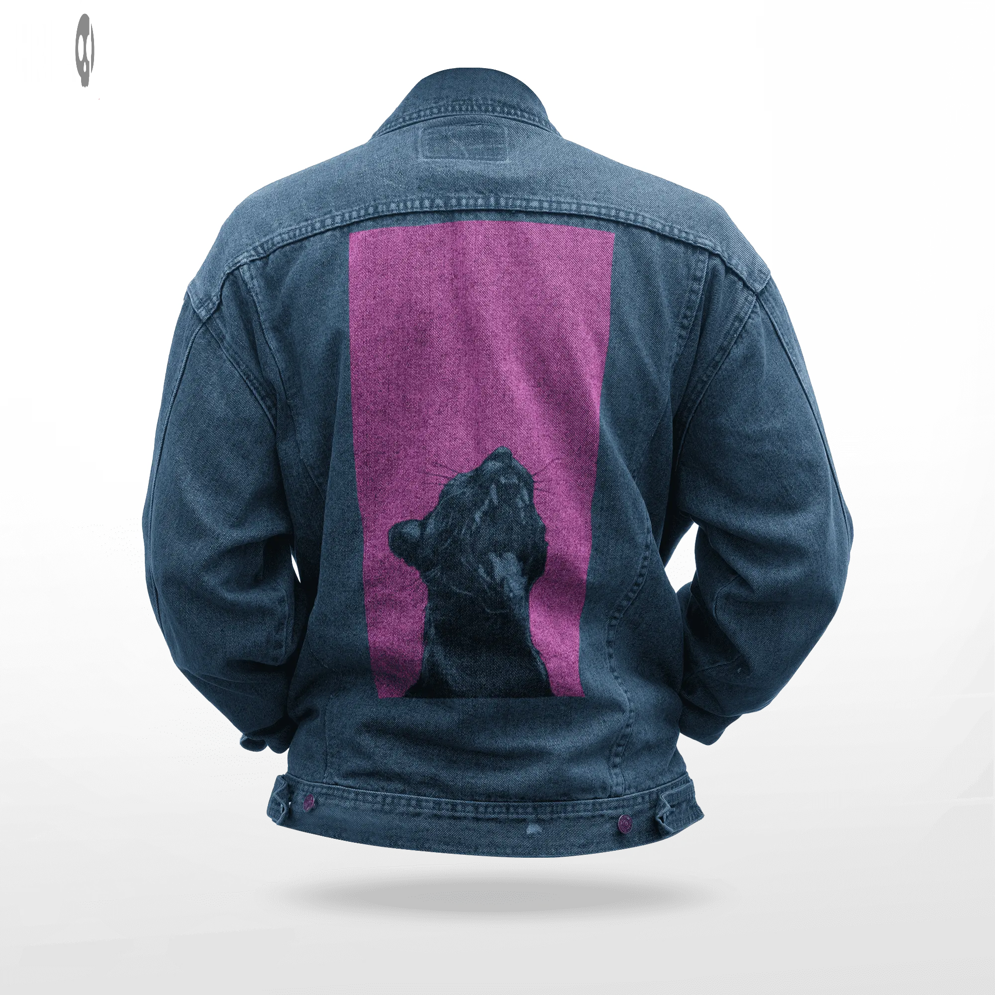 Pink Panther Men Printed Denim Jacket Thrill Clothing Co