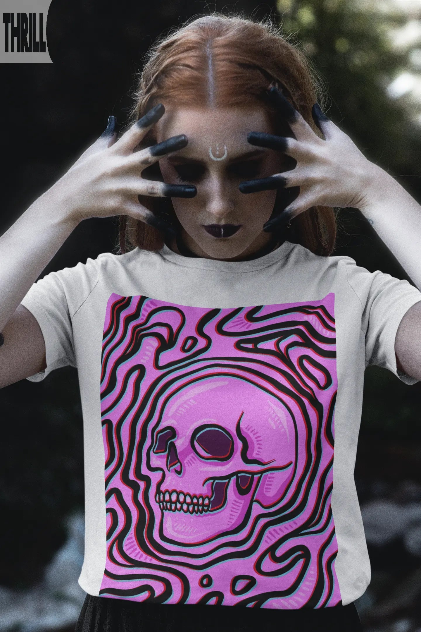 Pink Skull Thrill Creative co