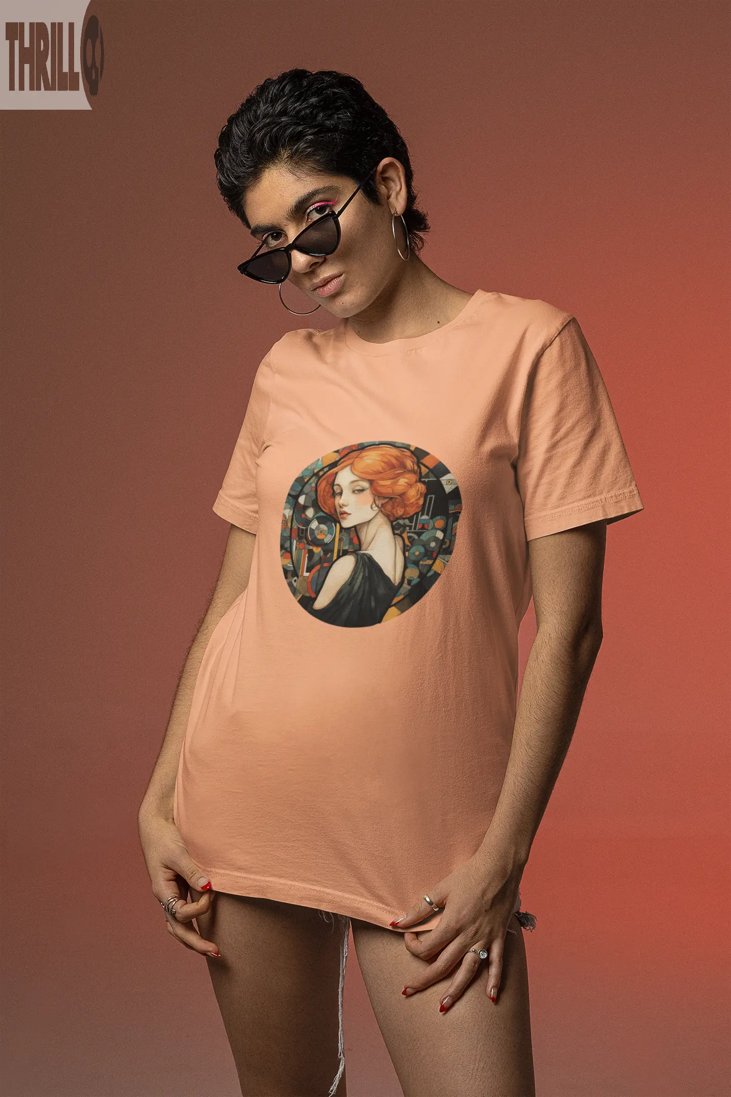 Retro Lady Thrill Creative co