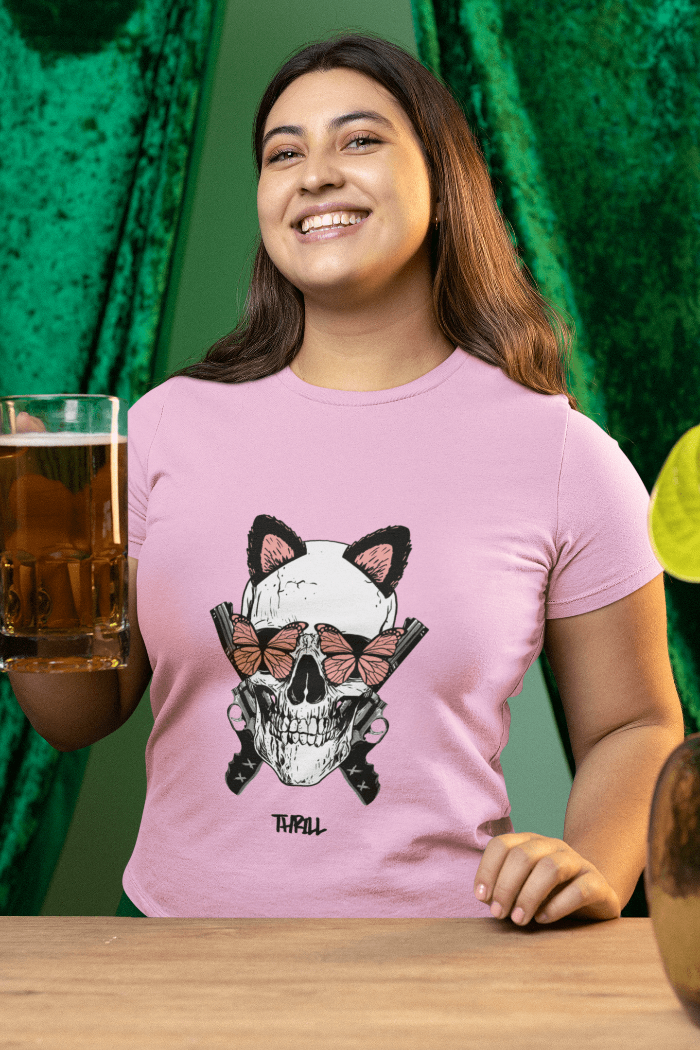 Guns and skulls Thrill Creative co