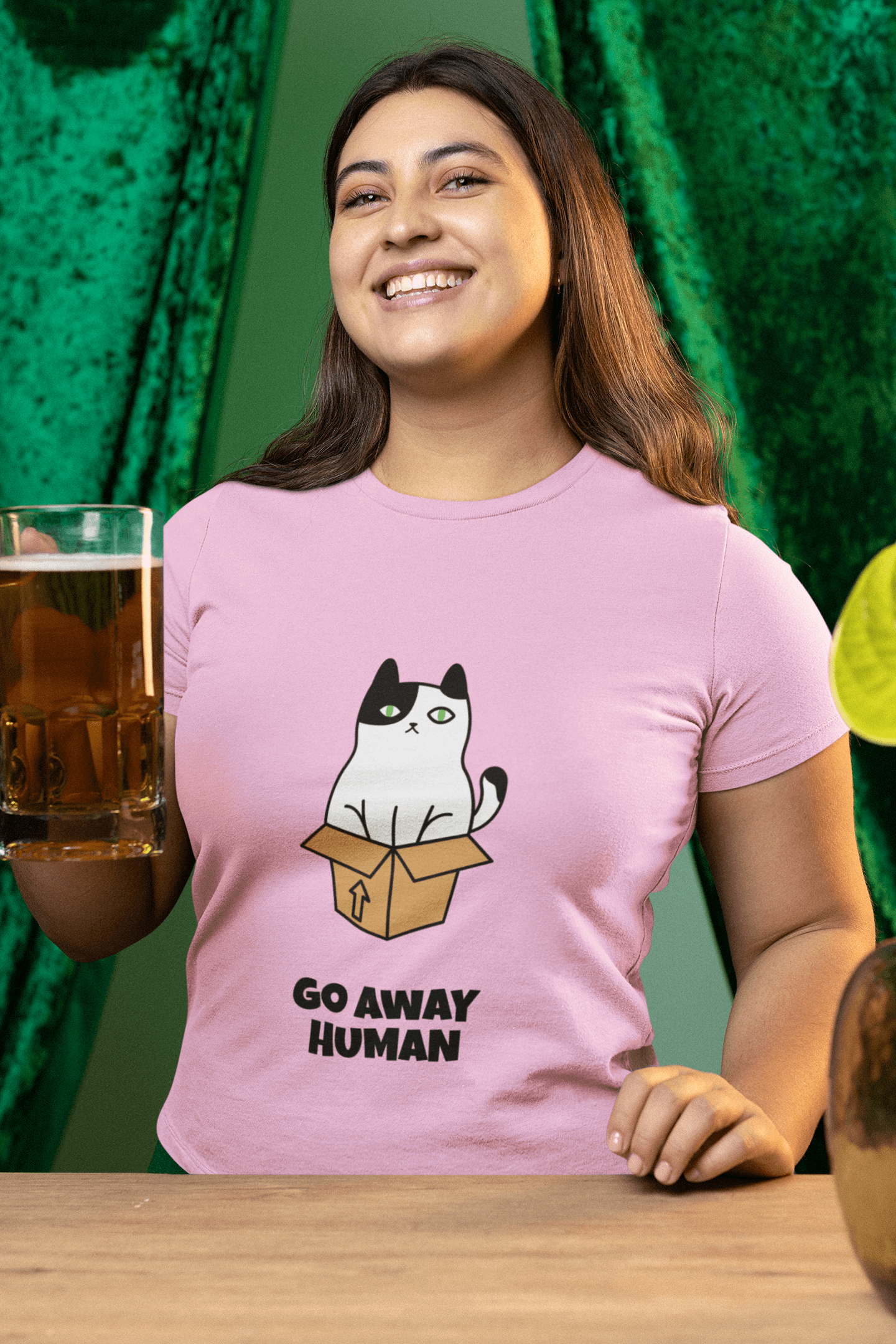 Go away human Thrill Creative co