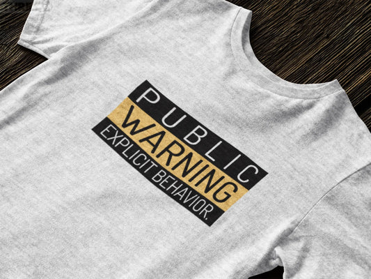 Public Warning Thrill Creative co