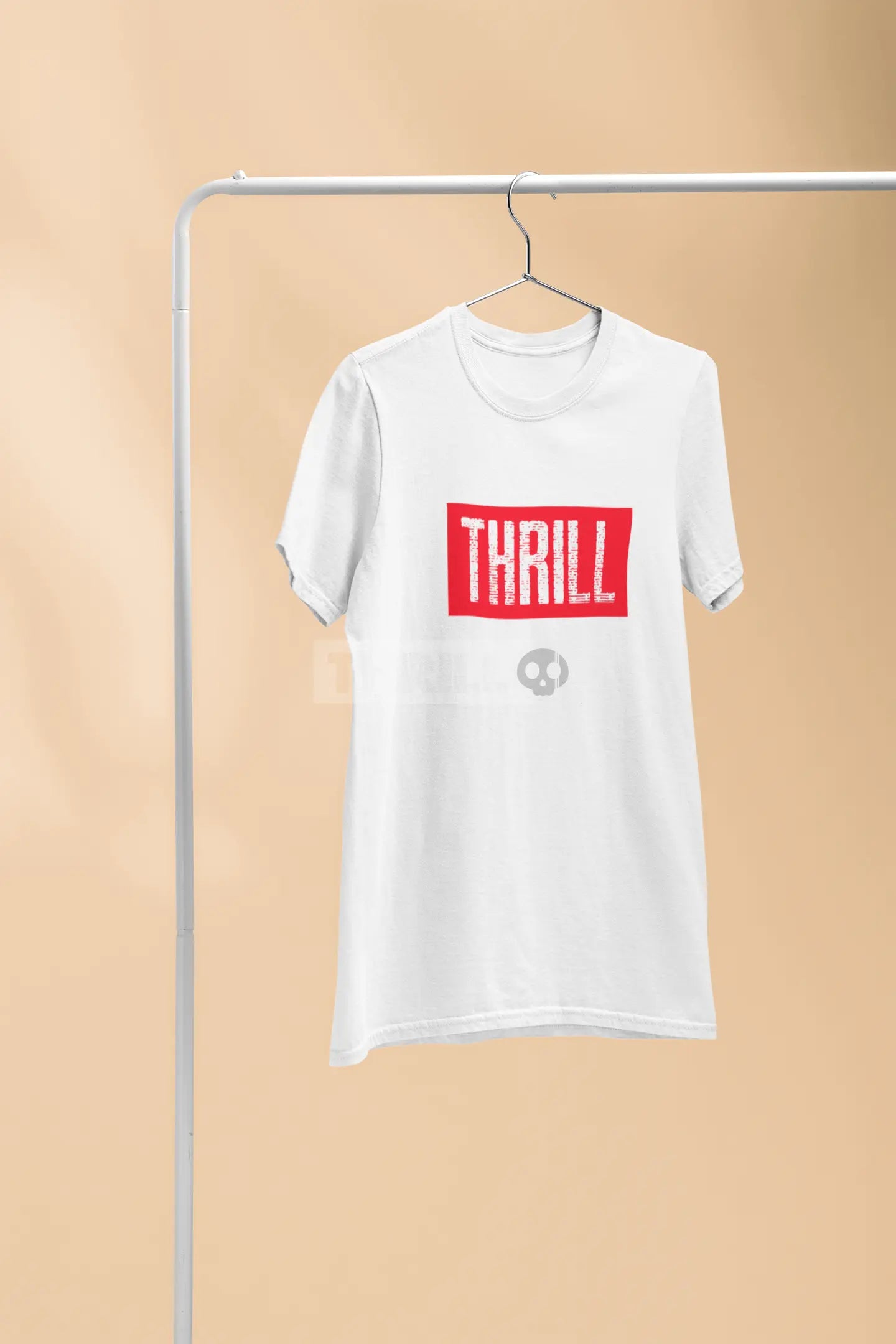 Thrill Og Daring Red tee Thrill Creative co