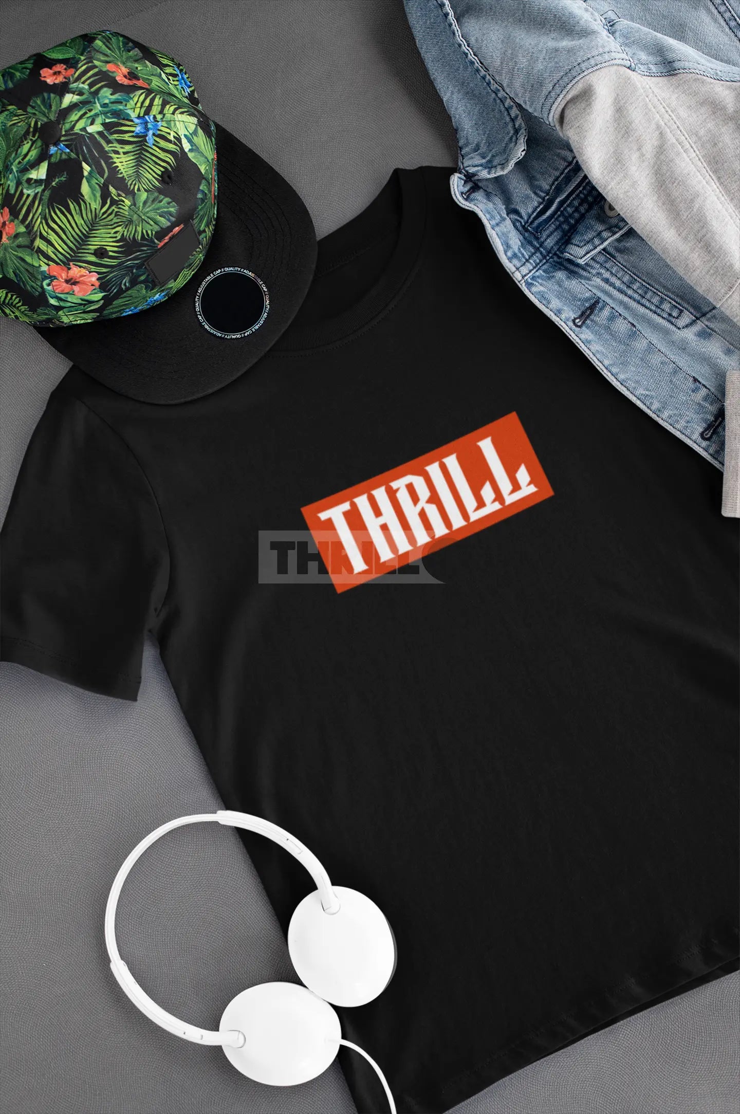 Thrill Og Rush Red tee Thrill Creative co