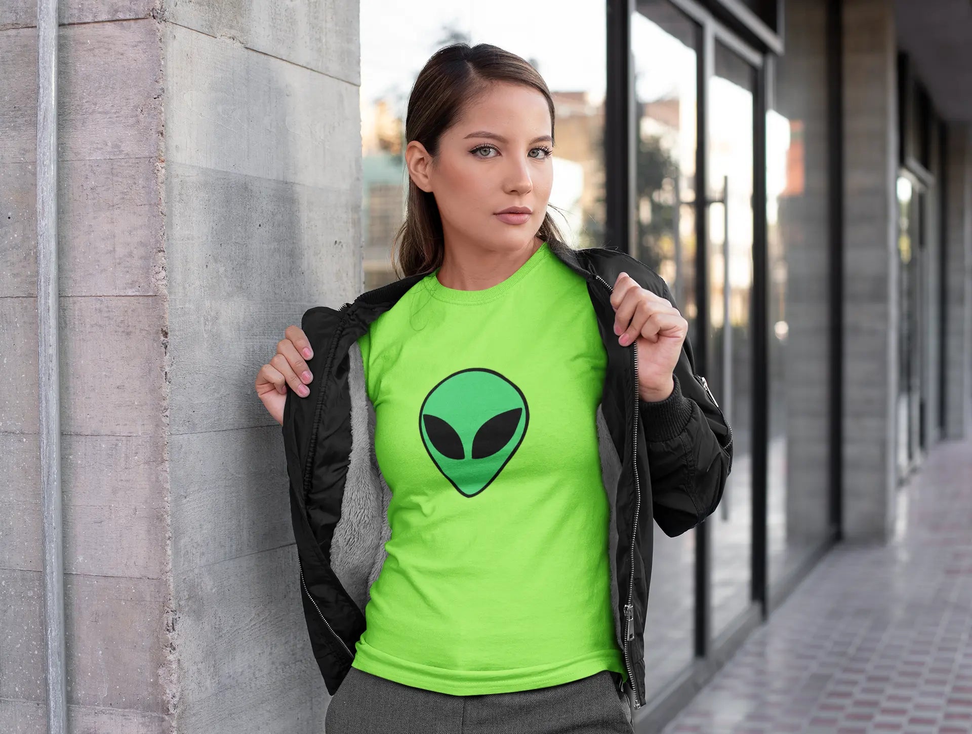 Green Alien Thrill Creative co