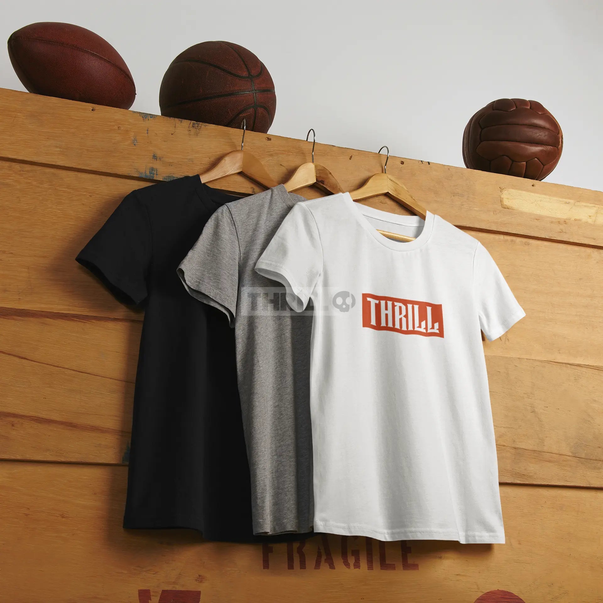 Thrill Og Rush Red tee Thrill Creative co