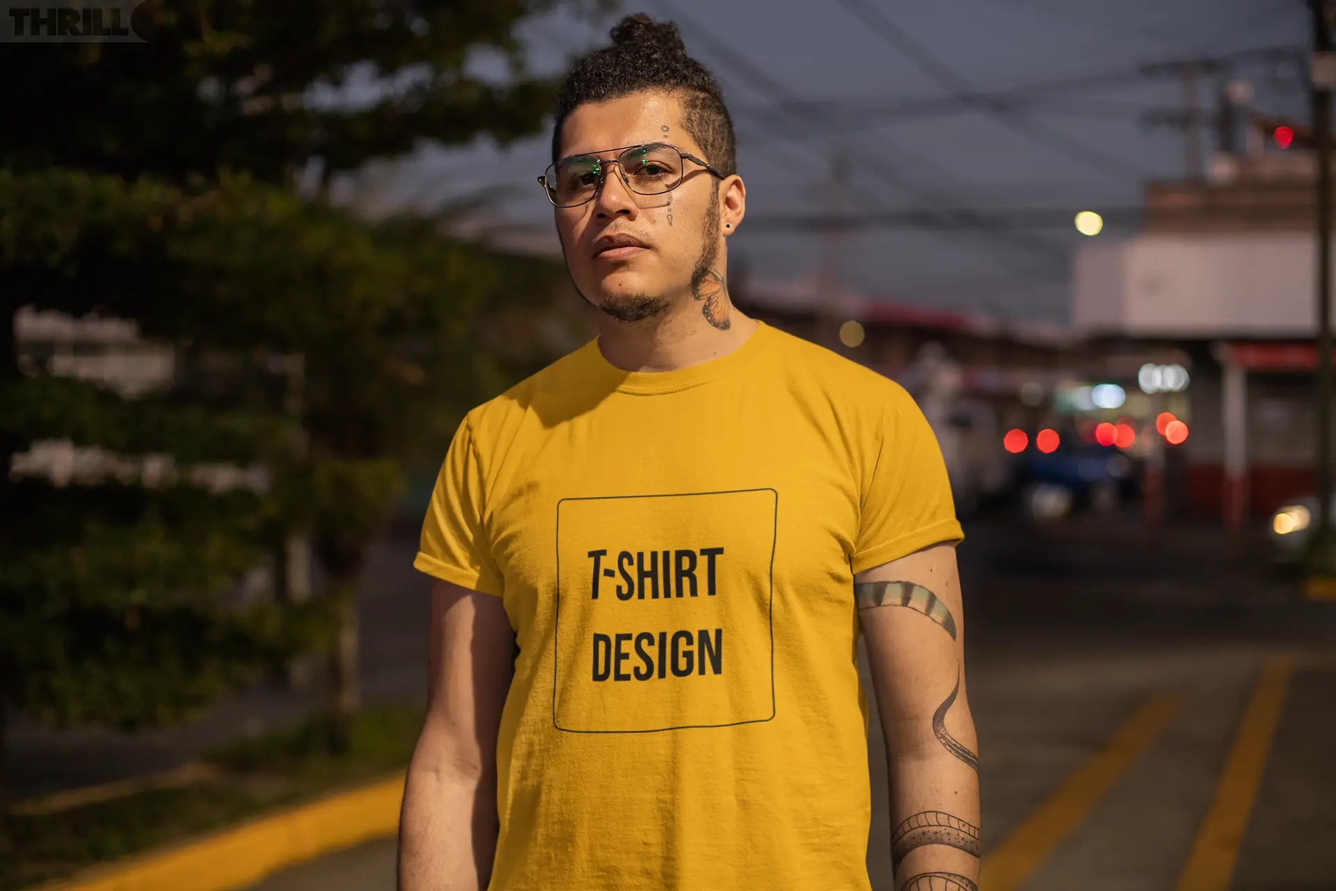 T shirt design Thrill Creative co