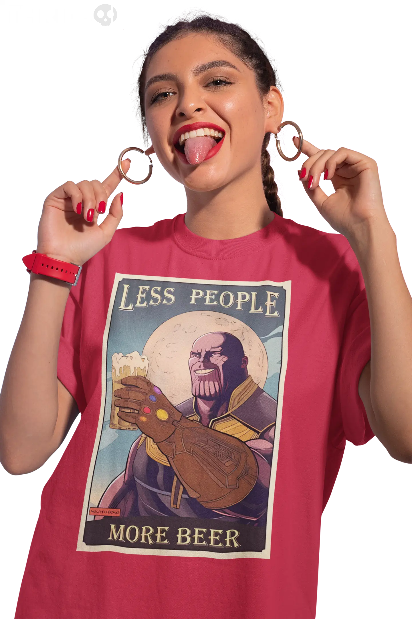 Thanos Beer Thrill Creative co