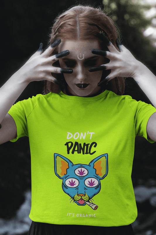 Don't panic its organic Thrill Creative co